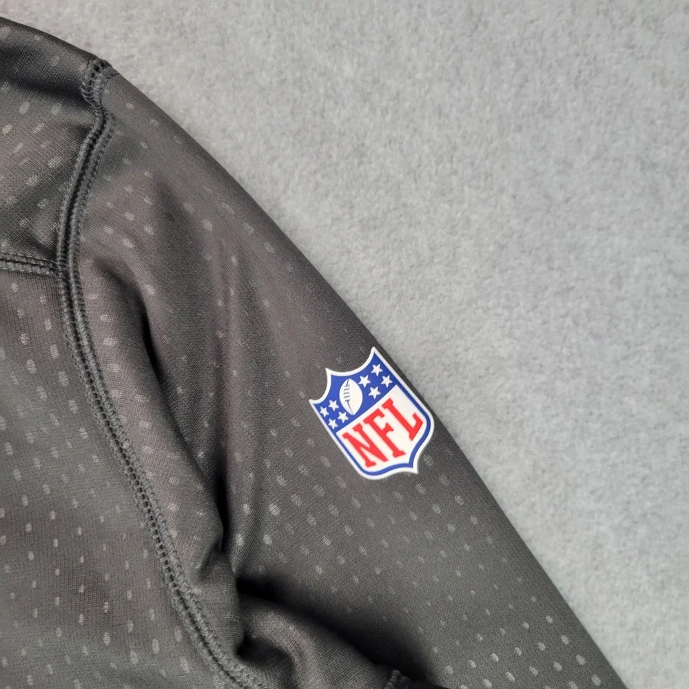 Nike Baltimore Ravens Hoodie Mens XL Grey NFL Therma-FIT Pullover 654697-060